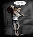 She's got another bat!