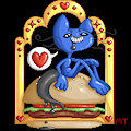 pixel burger