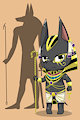 Anubis The Cute Jackal God