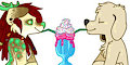 Icecream couple by drogenhund