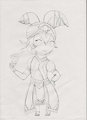 10€ Lineart example - Tethu / Tethi [Ever Oasis]