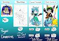 Commission Price Sheet