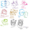 Just Some Heads by StarRinger