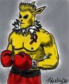 Ivan Drago As Jolteon request by HarleyShade