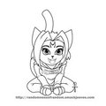 I R Ninja Line Art
