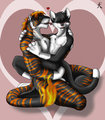 "Tiggy Licks" Anniversary Commission by Straydog