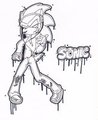 Sonic Rockin by LunaInkFox