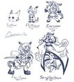 Feril as a Digimon evolution.