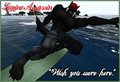 Wolfing The Wild Surf by LupineAssassin