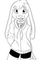 Cute in my hoodie