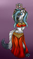 Art Fight '17 Belly Dancer by CrystalWolfDarkness