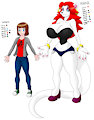 Karen Aloran/Kinka Ref Sheet by panahinuva