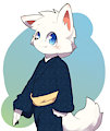 Pent in a kimono