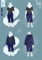 Commission - Character Sheet for Remixer