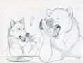 Lunch time by PaperWings