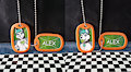 Dogtag Badges - Alex