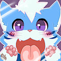 Lamiendo la pantalla :3 by Noahcat