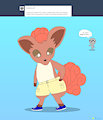 Vulpix in summer outfit?