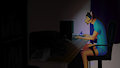 Late Night Gaming by Decon