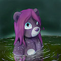 In the pool