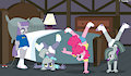 Playtime with the Pie sisters