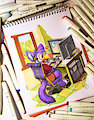 Gryphon gamer by pandapaco