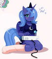 MLP: Let's Play (Luna)  by sssonic2