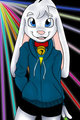 Cute in my Hoodie by KevinSnowpaw