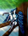 Lounging in the Branches by Lysette