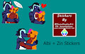 Albi + Zin Sticker pack