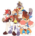 Go! Go! Fighters - by Sony-Shock by Tydaze