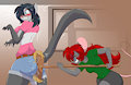 Butt Mopping by MasterGodai