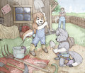 Trouble on the Farm by lavilovi