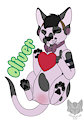 .: Oliver Feral Heart Badge :.