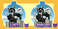 .: Macro Lucy Double-Sided Badge :.