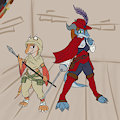 dnd lizard duo