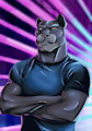 Buff panther by LollipopCollie