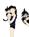 Mommy and Baby Saiyan