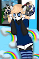 Dancing--bubbles by SerahMoon