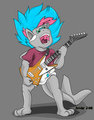 Diapered Rock Stars: Binx as Claudio Sanchez