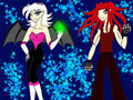 Humanoid-ish: Rouge and Knuckles