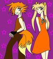 Humanoid-ish: Tails and Cream by BellaLuna90