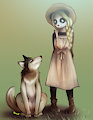 A Girl And Her Dog (Saucy) by Karmandel