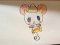 Candycorn mouse by PoofyFC