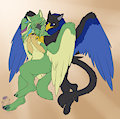 Flight Cuddles by Toradoshi