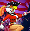 Dos Coyotes; Yankee Doodle Fanny by mreiof