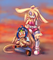 "Shy Cabbit Is Adorably Shy" by Soina