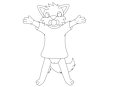 Uppies - Free Canine linework