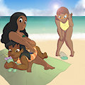 Lazy Beaching by Lcklust