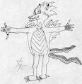 Sonic oc Doodle 3 by Fatfoxcoon
